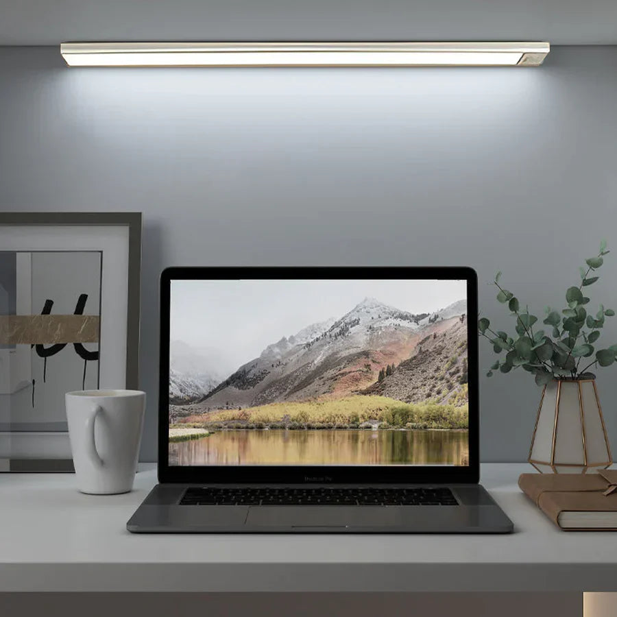 Motion Sensor Slim Light with Magnetic Base and Adjustable Color Settings