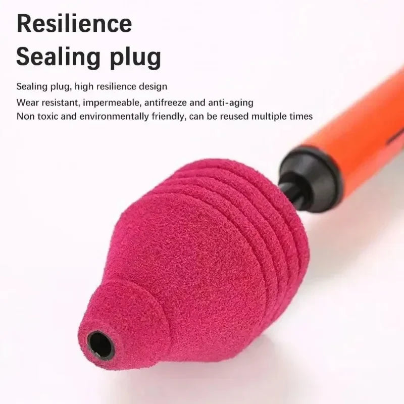 Powerful Drain Blaster with Stainless Steel Construction