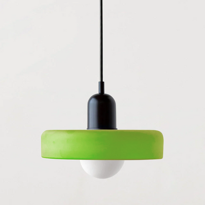 Two-Tone Pendant Light in Coastal Transitional Design