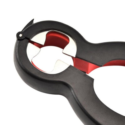 All-in-One Kitchen Opener with Comfortable Grip and Cutter
