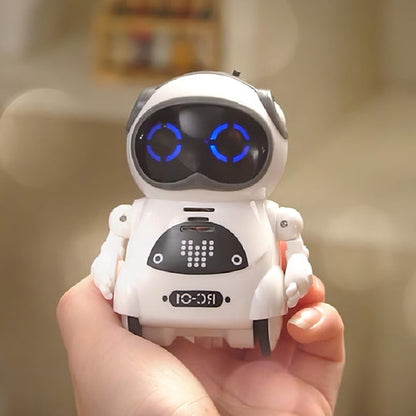 Mini Interactive Robot Companion with Dance and Light Features