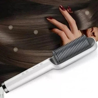 Quick Style Heated Comb with Ionic Frizz Control & Travel Case