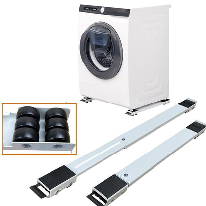 Adjustable Width Appliance Roller Base with Dual Locking Brakes