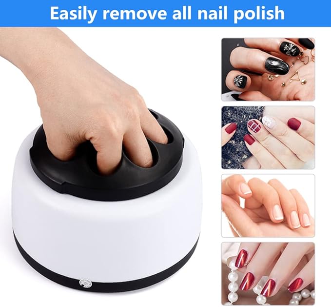 Quick Gel Polish Remover with Steam Technology, 36 Watts