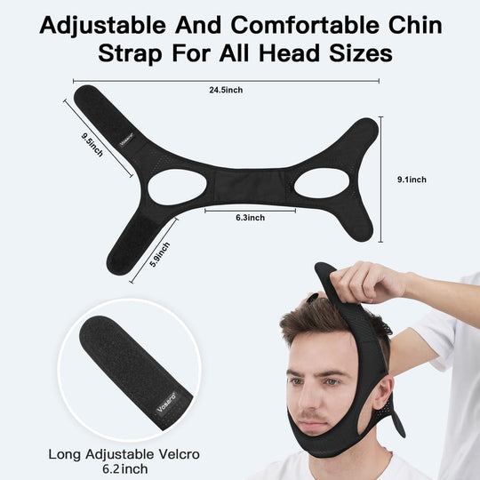 Snore Solution Sleep Support Strap for Peaceful Nights
