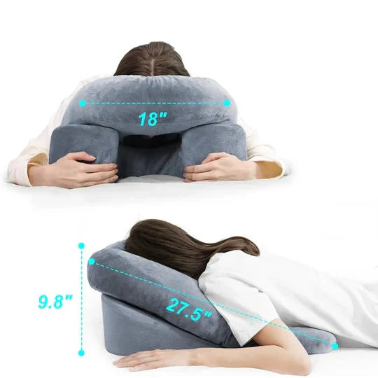 Comfort Recovery Pillow for Face-Down Healing