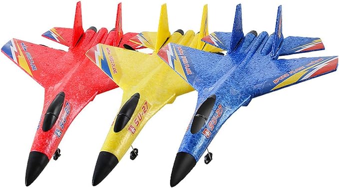 High-Flying RC Aircraft with Soft Impact Nose and Sturdy Frame