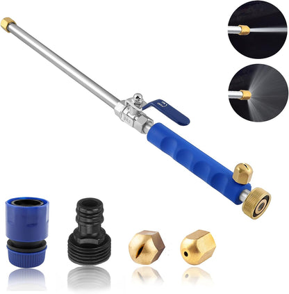 Versatile Garden Hose Sprayer with Adjustable Brass Heads