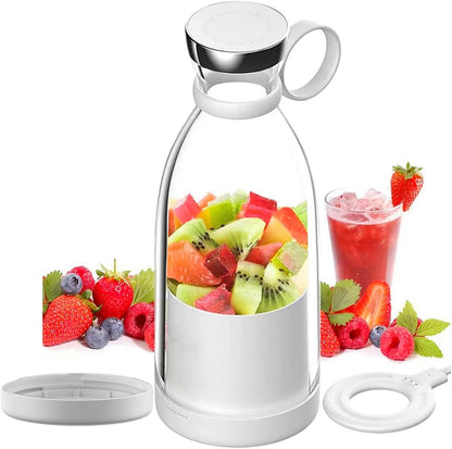 Rechargeable Smoothie Maker with Stainless Steel Blades, 350ml