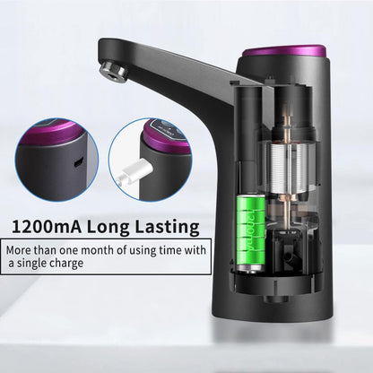 Rechargeable Electric Water Dispenser with One-Touch Operation