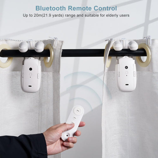 Smart Curtain Controller with Remote for Every Track Type