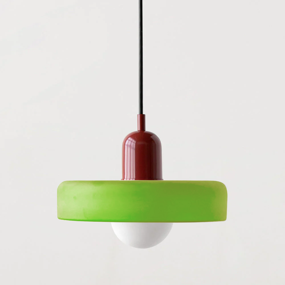 Two-Tone Pendant Light in Coastal Transitional Design