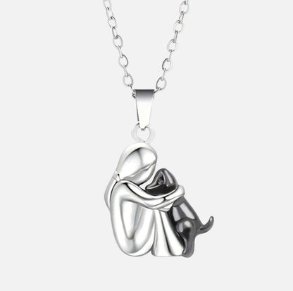 Heartfelt Connection Necklace with Adjustable Chain