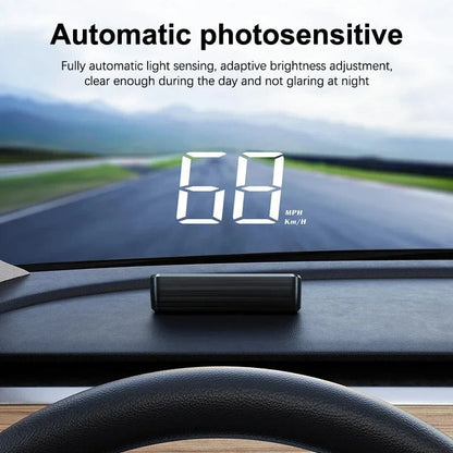 DashMate Speed Tracker with LED Windshield Display