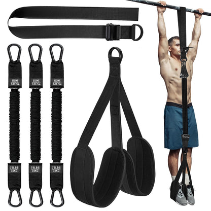 Elevate Your Pull Up Game with Dual Foot Support System