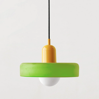 Two-Tone Pendant Light in Coastal Transitional Design