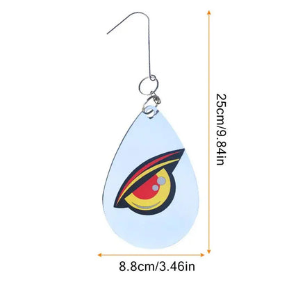 Stainless Steel Ring Bird Repeller Disc with Predator Eye Design