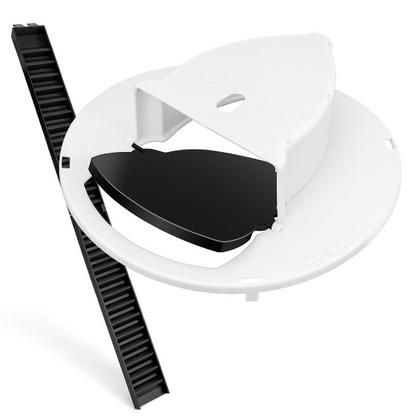 Mouse Trap with Automatic Bucket, Dual Climbing Ladders, and Self-Reset