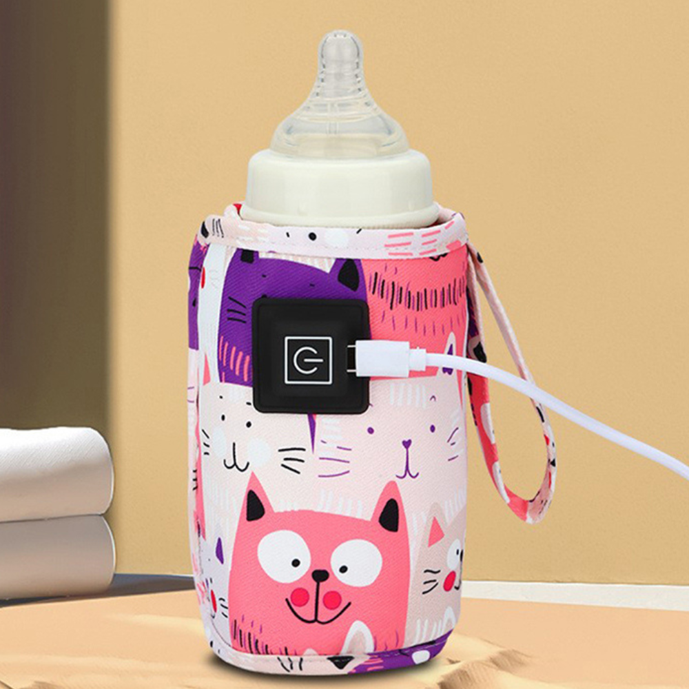 On-the-Go Bottle Heater with Custom Temperature Control