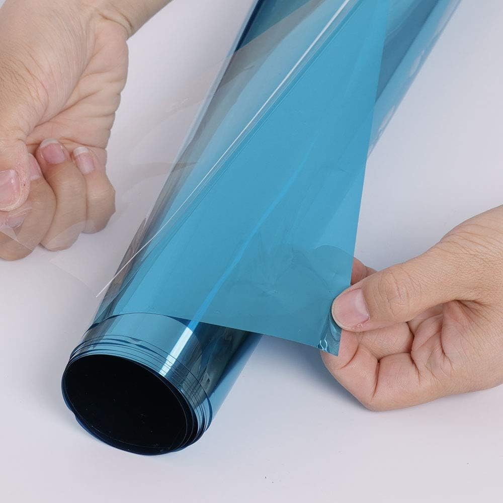 Heat-Blocking Window Film with Easy Static Cling, 15.7x39.4in
