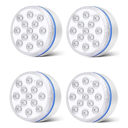 Remote-Controlled Submersible Pool Light with Various Color Options
