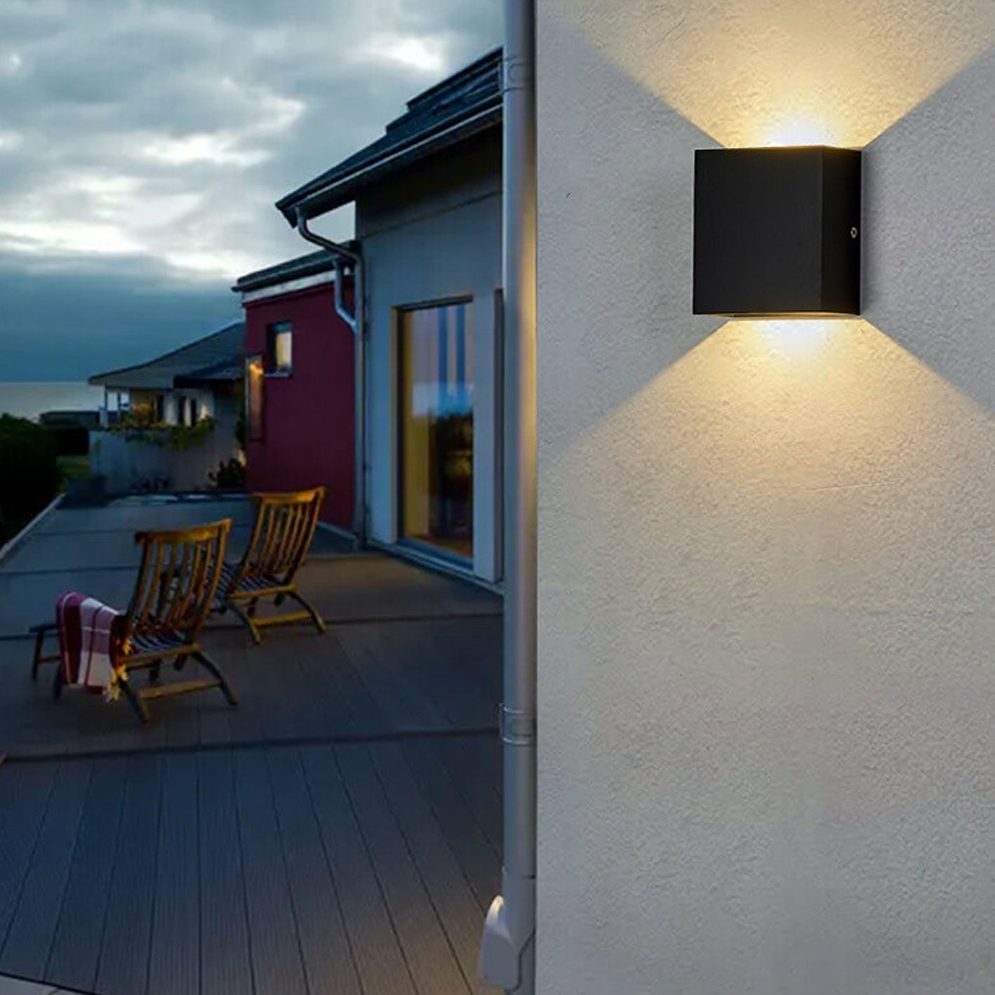 Outdoor Wall Light with Smart LED Technology