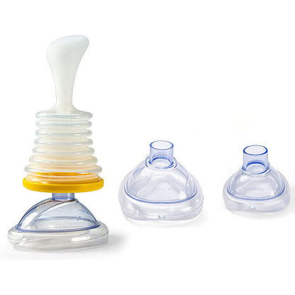 Emergency Airway Relief Tool with Easy Squeeze Mechanism