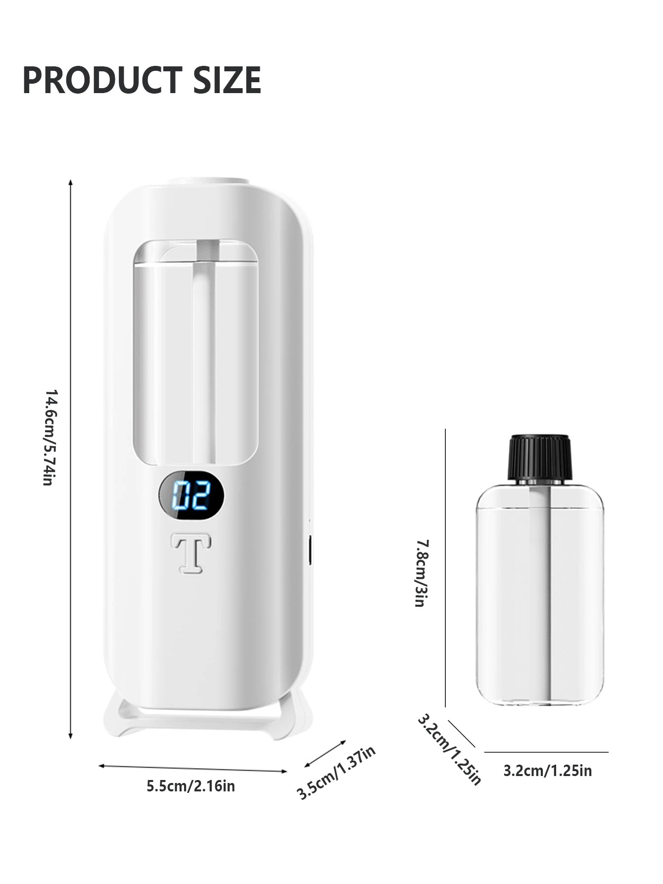 AromaSphere Essential Oil Diffuser with Digital Controls