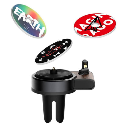 Retro Vinyl Phonograph Air Freshener for Car - Essential Oil Diffuser