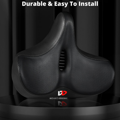 Extra Comfort Bike Seat with Dual Suspension and Cooling Design