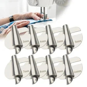 Precision Hemming Foot for Seamless Edges in Various Sizes