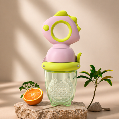 Silicone Teether and Baby Fruit Feeder