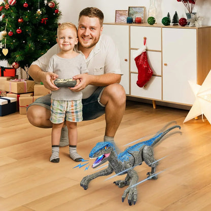 Remote-Controlled Dino Adventure Toy with Sounds & Lights