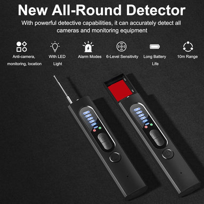 Comprehensive Surveillance Scanner with GPS Detection & Light