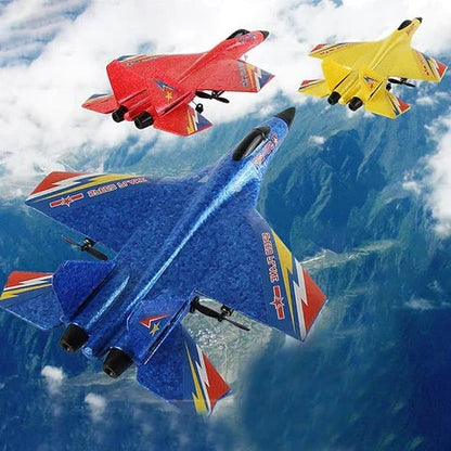 High-Flying RC Aircraft with Soft Impact Nose and Sturdy Frame