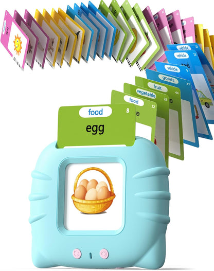 Interactive Vocabulary Builder Speaker with 224 Audio Cards