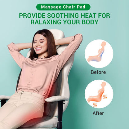 Relaxation Seat Cushion with Heat for Home and Car
