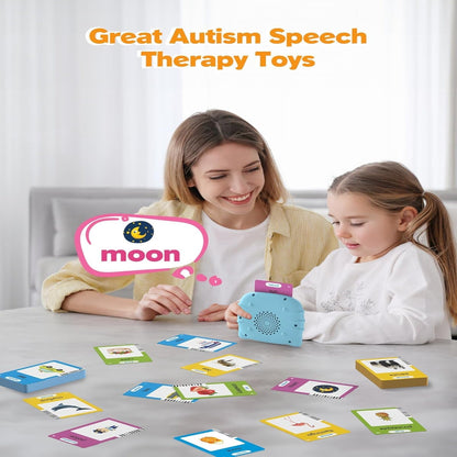 Interactive Vocabulary Builder Speaker with 224 Audio Cards