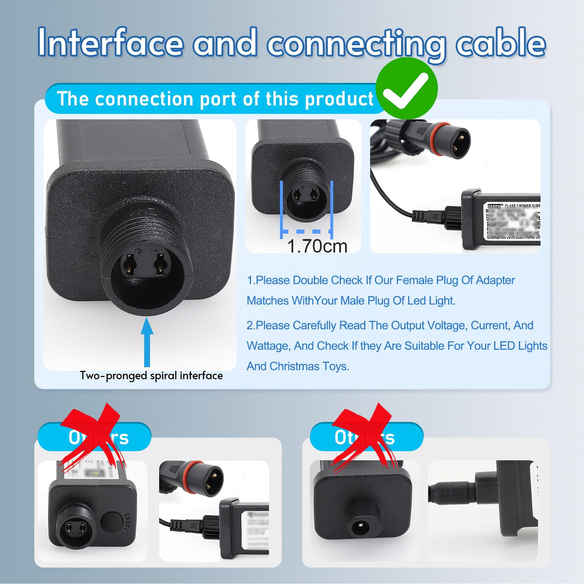 Weatherproof 4.5V Power Supply with 1.5A Output for Outdoor Use