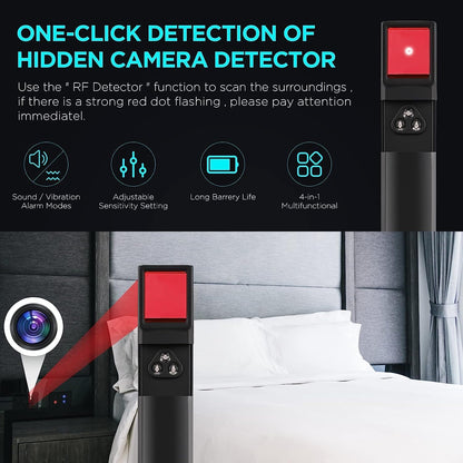 Comprehensive Surveillance Scanner with GPS Detection & Light