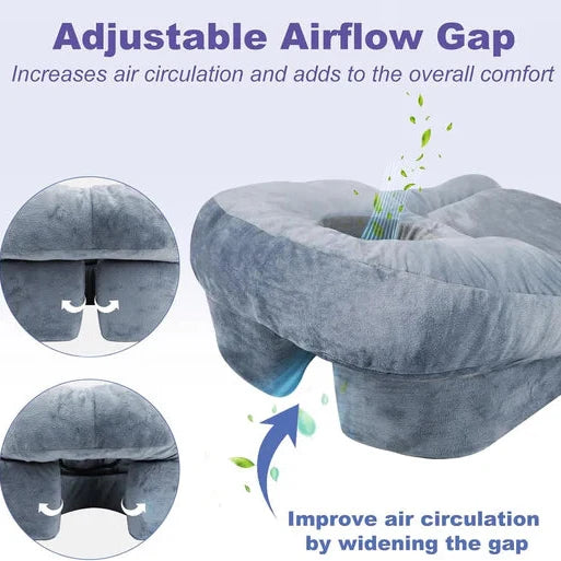Comfort Recovery Pillow for Face-Down Healing