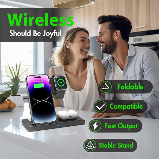 All-in-One Fast Charging Station for Apple Devices
