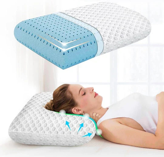 ChillComfort Memory Foam Pillow for Refreshing Sleep