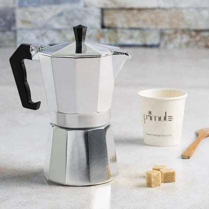 Elegant Stovetop Espresso Maker for Authentic Coffee Moments