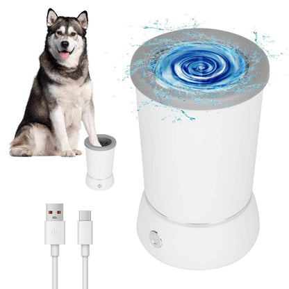 Effortless Paw Cleaning Device with Dual Speed Features