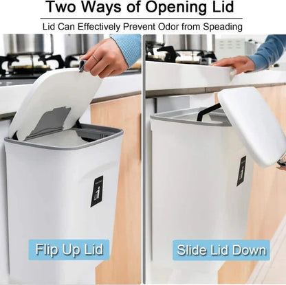 2.4 Gallon Eco-Friendly Kitchen Compost Container