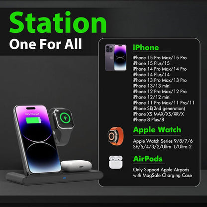 All-in-One Fast Charging Station for Apple Devices
