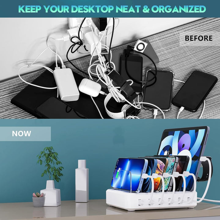 Ultimate 6-Port USB Charging Hub for All Your Devices