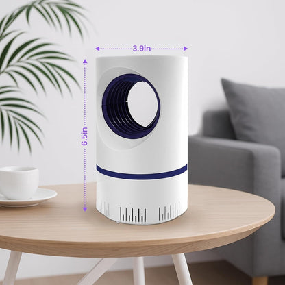 Indoor and Outdoor UV Insect Trap – USB Mosquito Killer with Vortex Fan