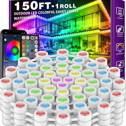 All-Season LED Outdoor Lighting System with App Control